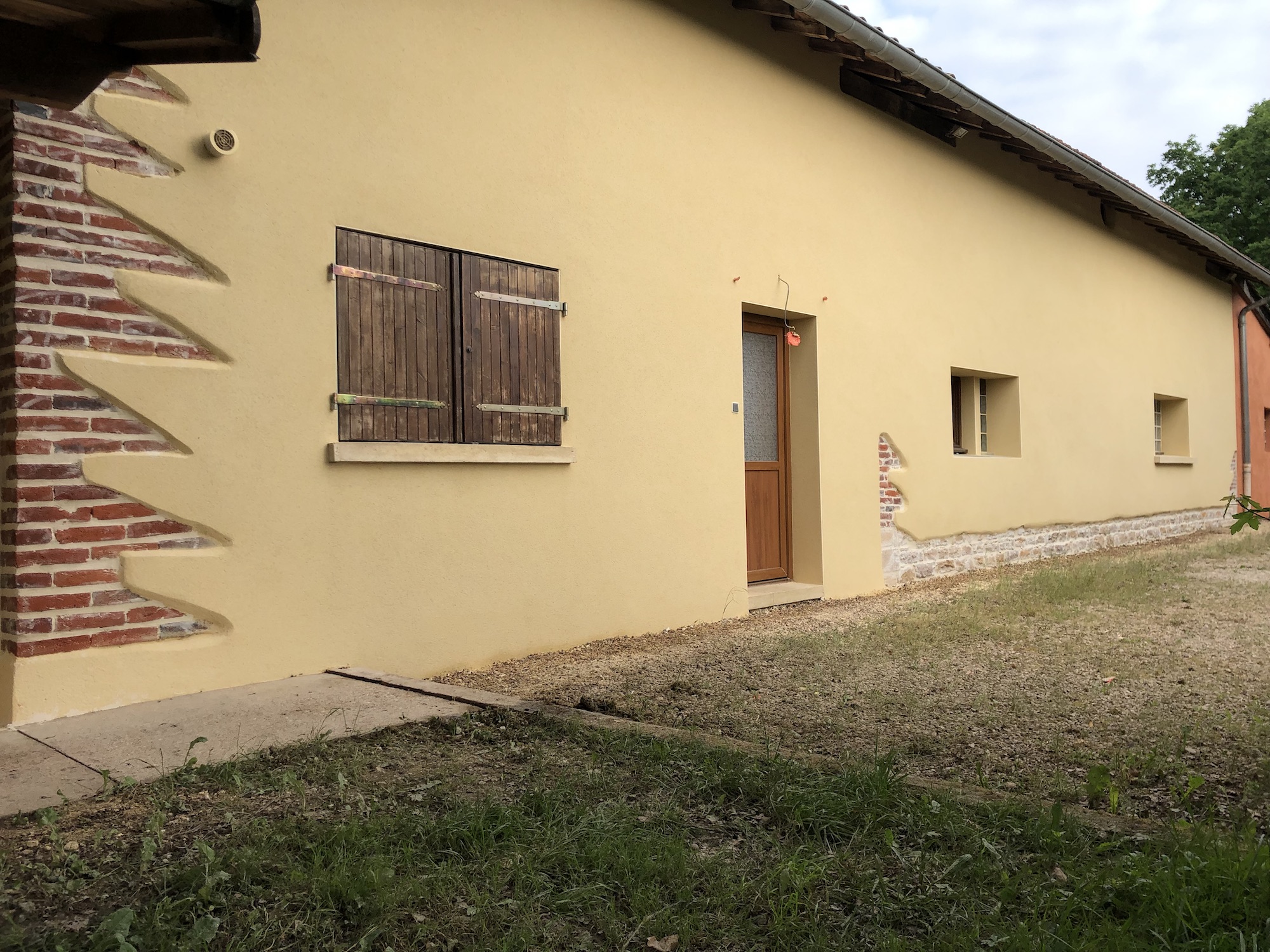 Rénovation façade – maison ancienne